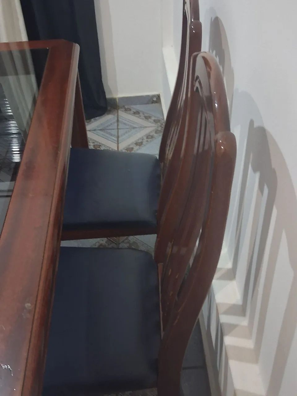 Mesa vintage de vidro - Foto 2
