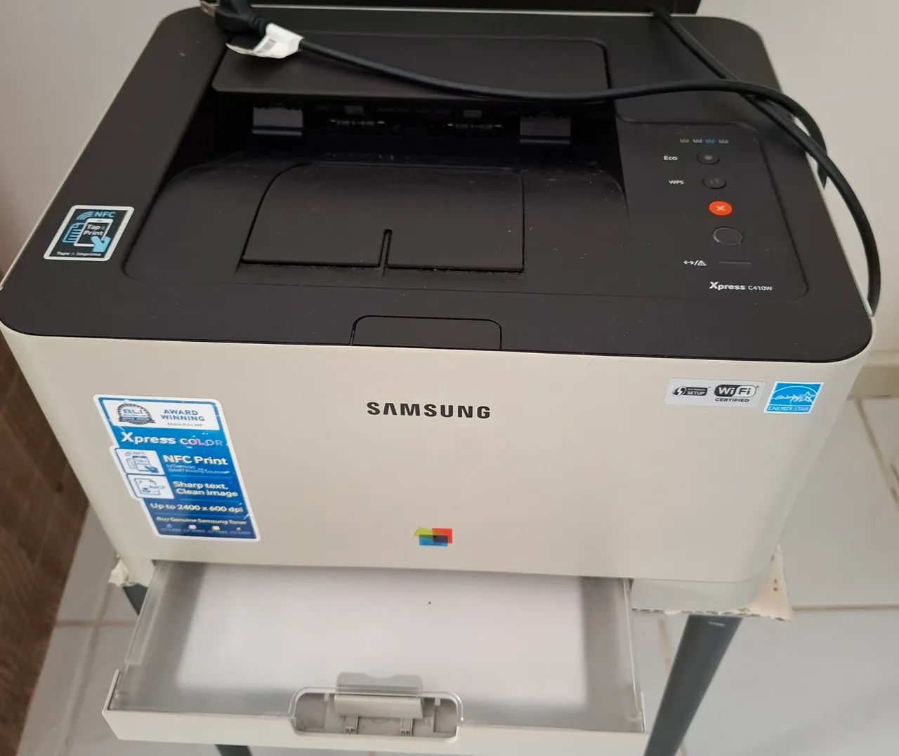 Impressora Colorida Xpress C410W - COM DEFEITO - Foto 2