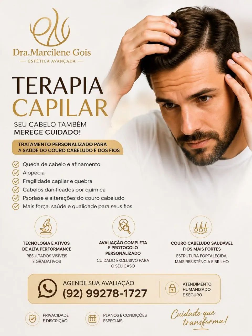 Queda de cabelo x Alopecia  - Foto 4