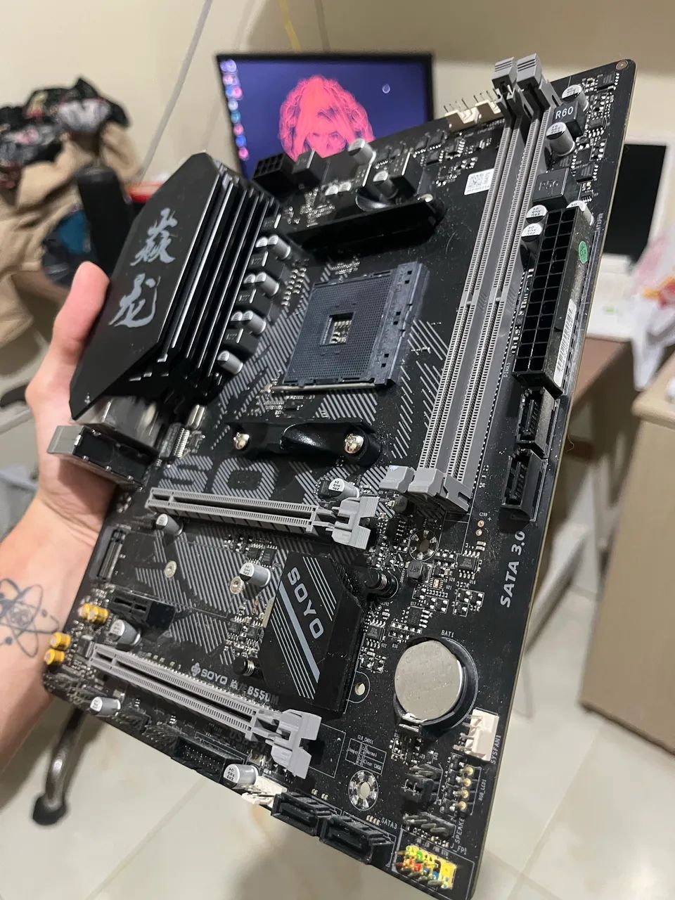 Placa mãe B550M SOYO  - Foto 3