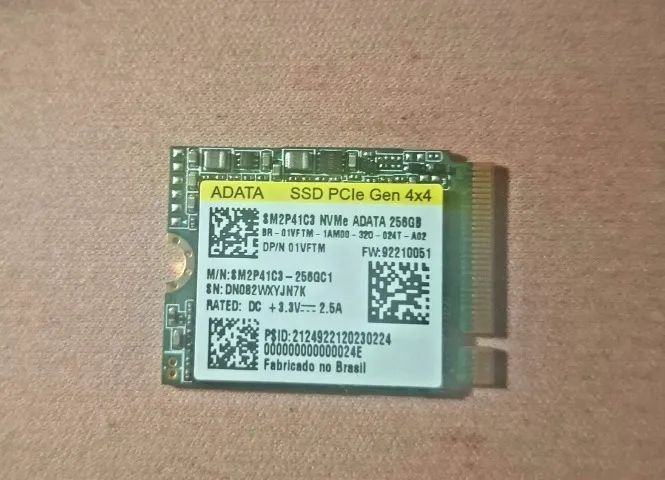 Ssd nvme 256gb