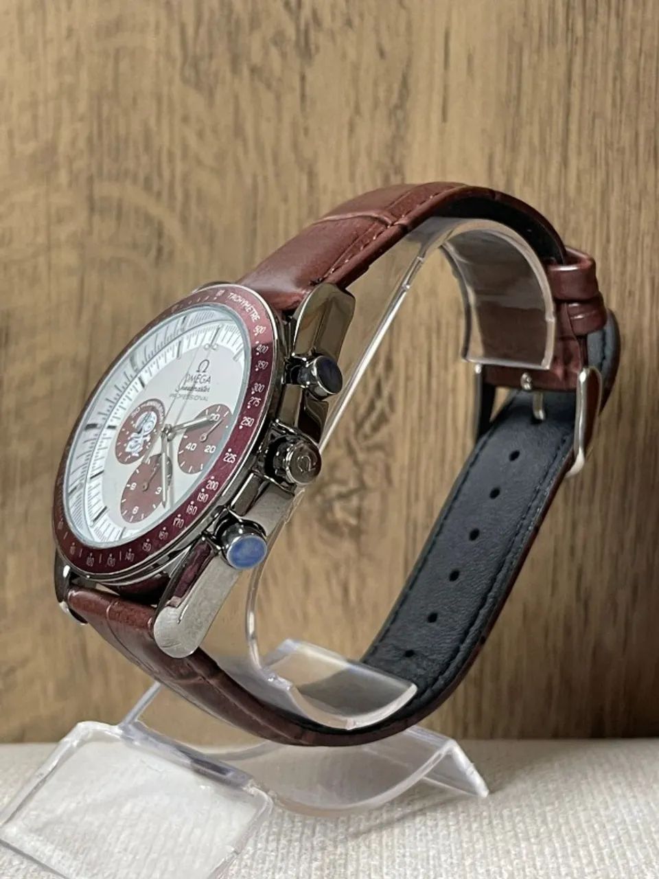 Relógio  Speedmaster TP - Marron - Pulseira de couro - Foto 3