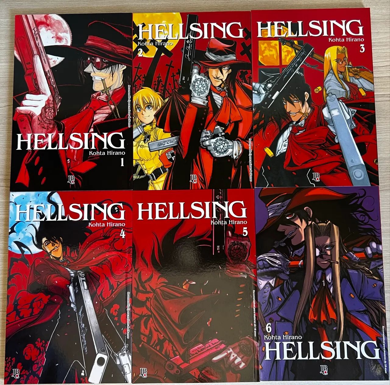 Coleção Helsing Vol.1-10
