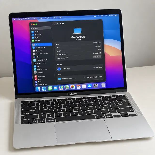 MacBook Air M1 2020 - 8GB RAM / SSD 256GB - Completo - Notebooks