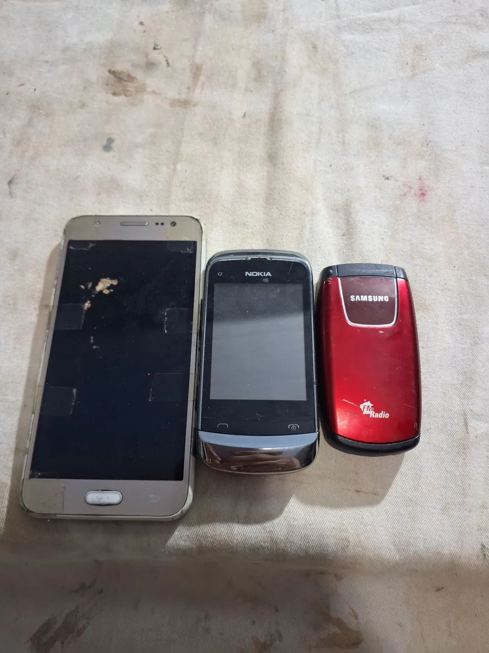 Lote com 3 celulares colecionadores  - Foto 3