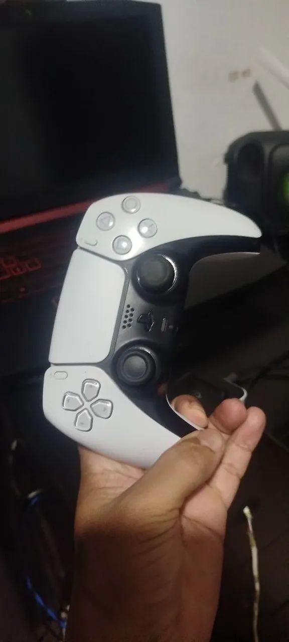 Controle DualSense PS5 Hall Effect + Base Carregadora - Foto 3