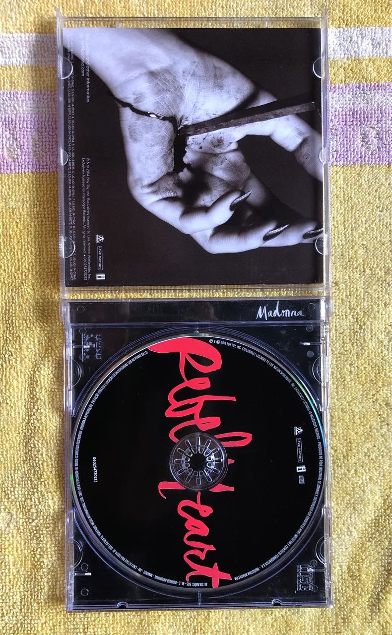 CD MADONNA REBEL HEART ORIGINAL - Foto 3