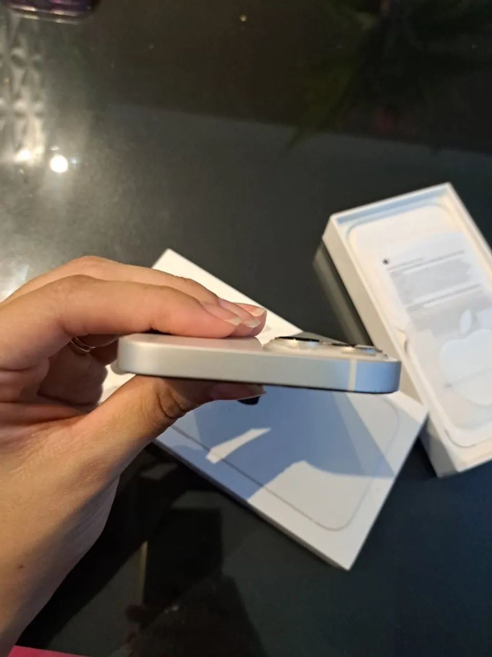 Vendo IPhone 13 Branco - Foto 5