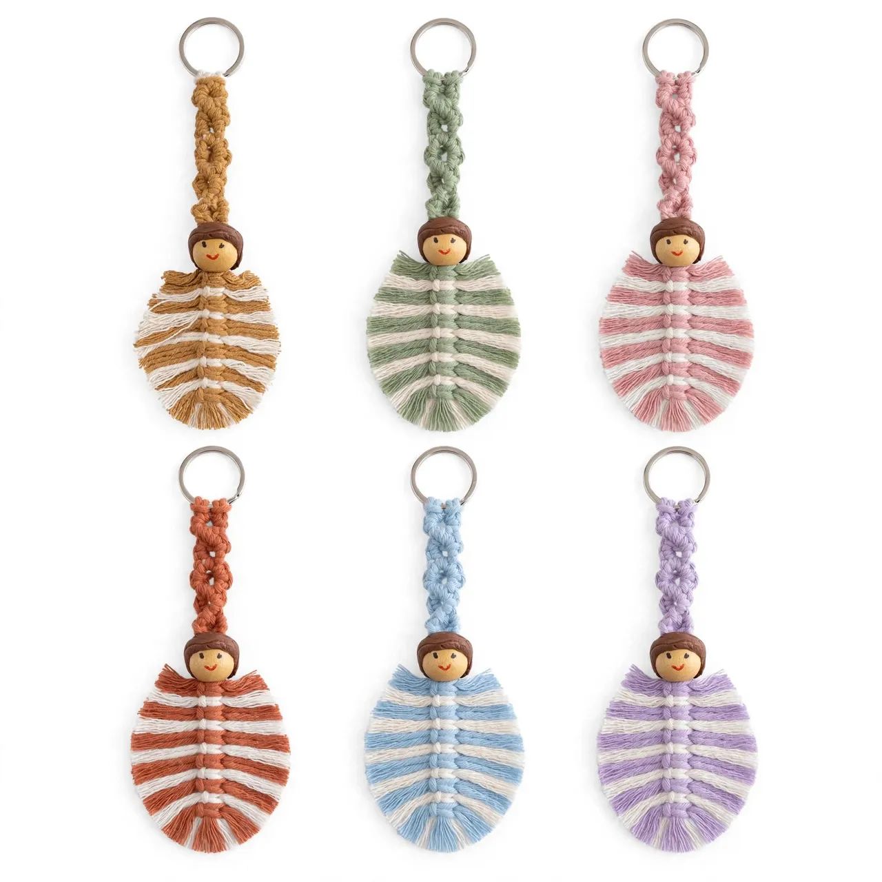Chaveiro Macrame  Dona Afeto - Foto 3