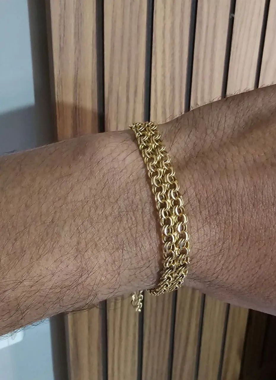 Pulseira de ouro 18k 