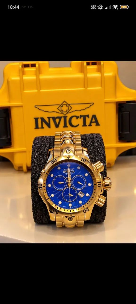 Relógio invicta masculino 
