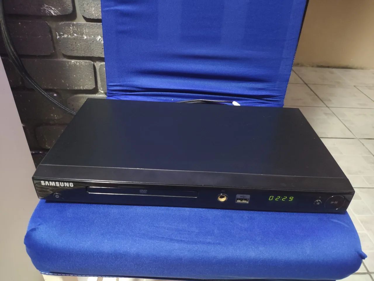 DVD e karaokê player Samsung 