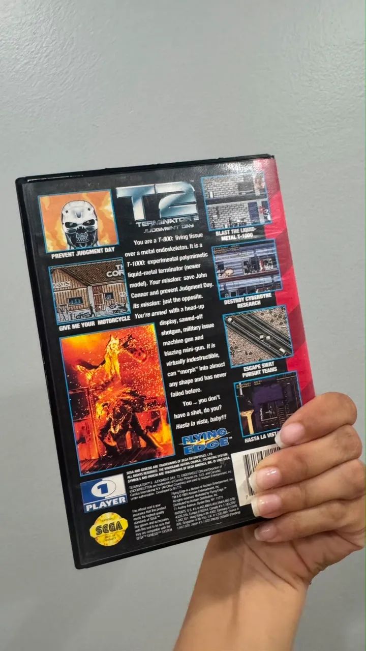 terminator 2 the judgment - Sega Genesis - Foto 3