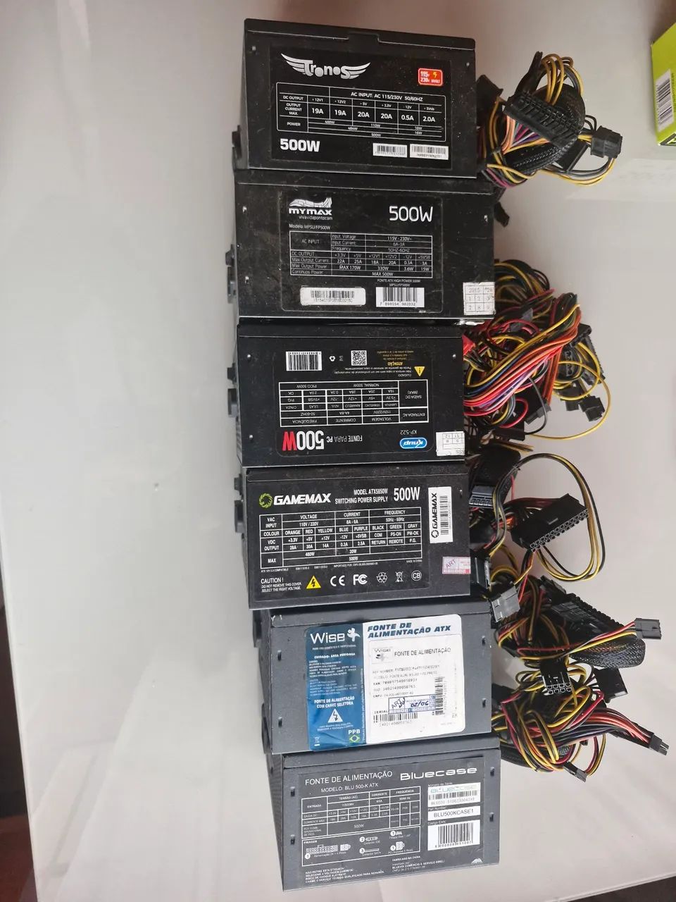 Fontes 500w apartir de 100