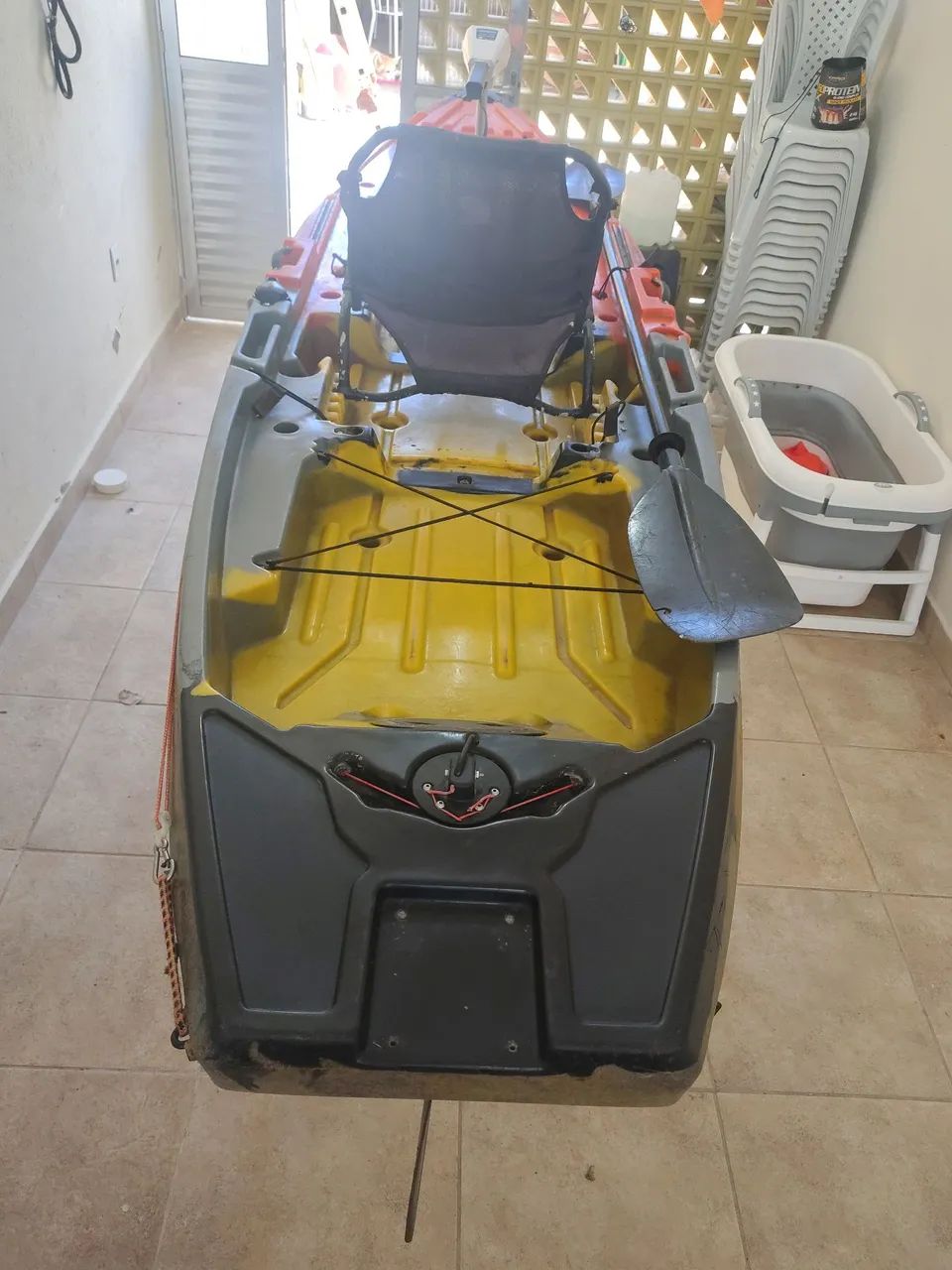 Caiaque com motor elétrico  - Foto 3