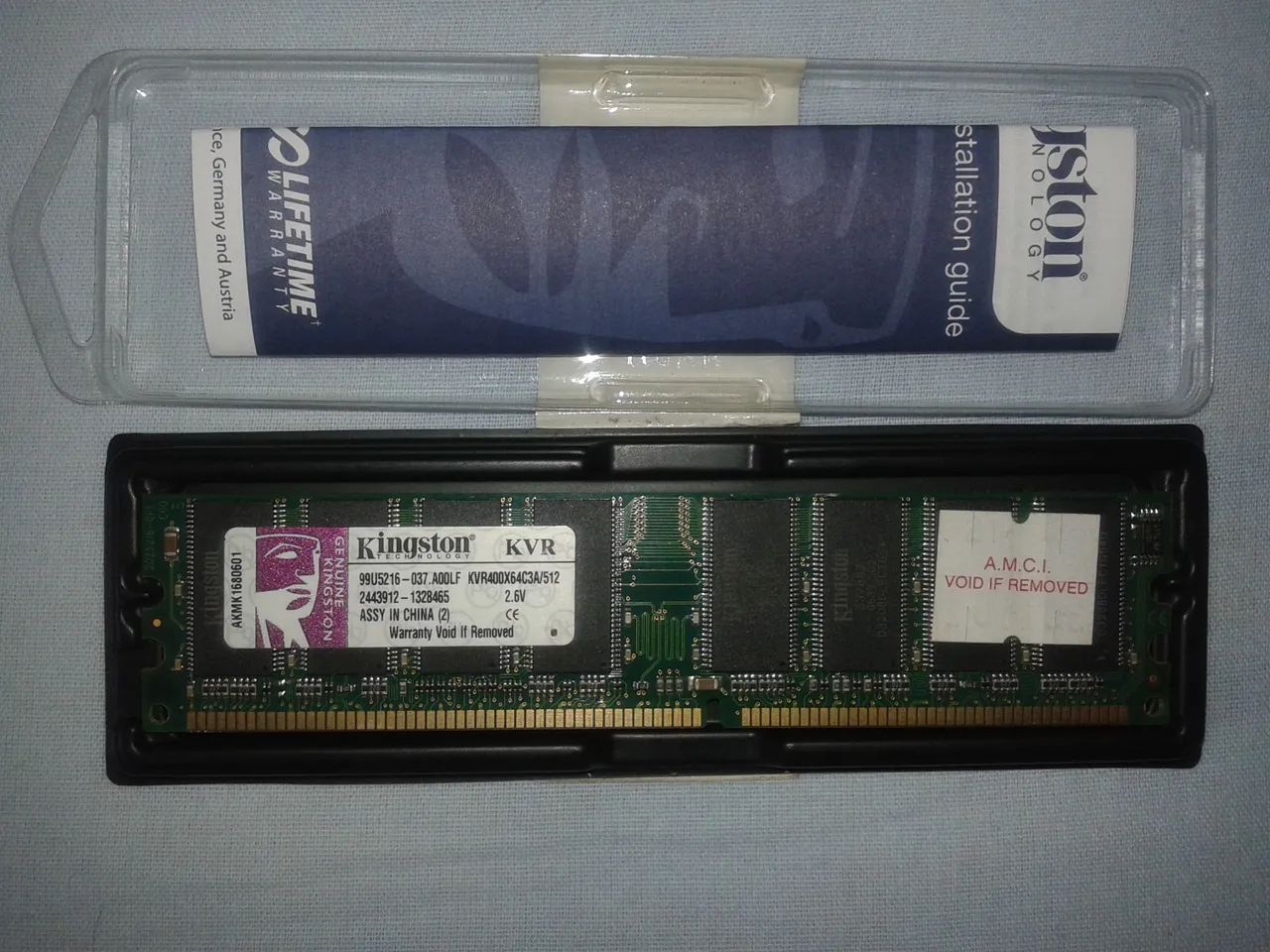 Memórias Kingston DDR e DDR2 - Foto 5