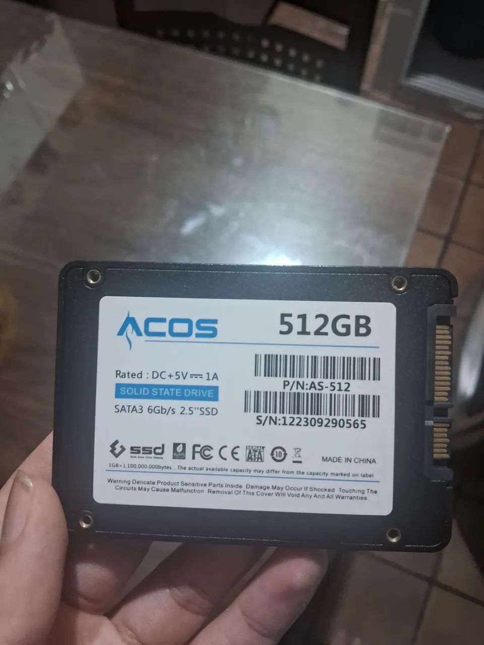 SSD 521GB