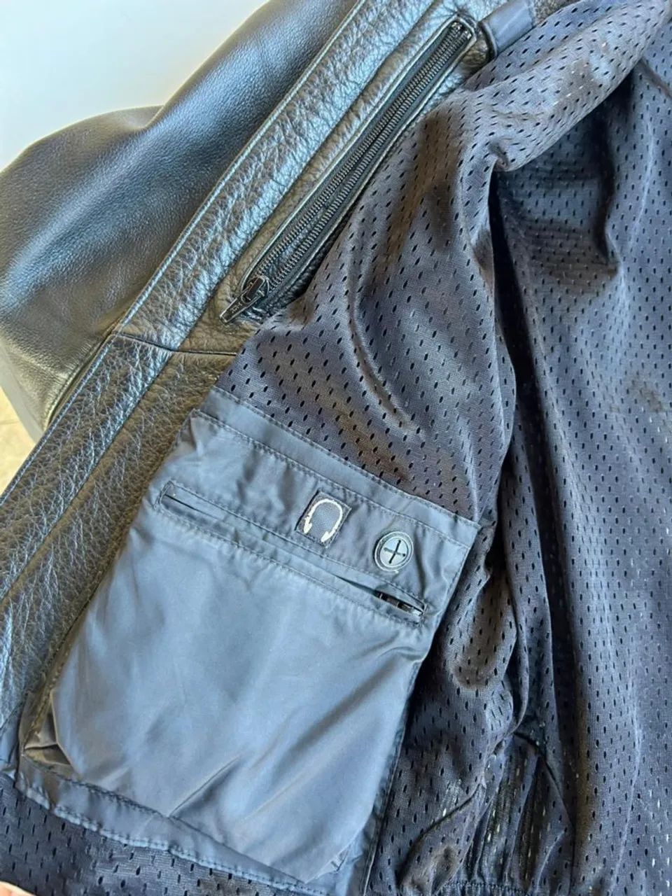 Jaqueta Harley Davidson original couro legítimo (Riding Gear) - Foto 4
