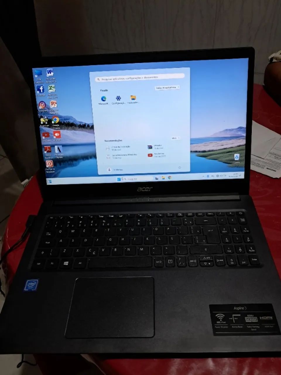 Notebook Acer com Sdds