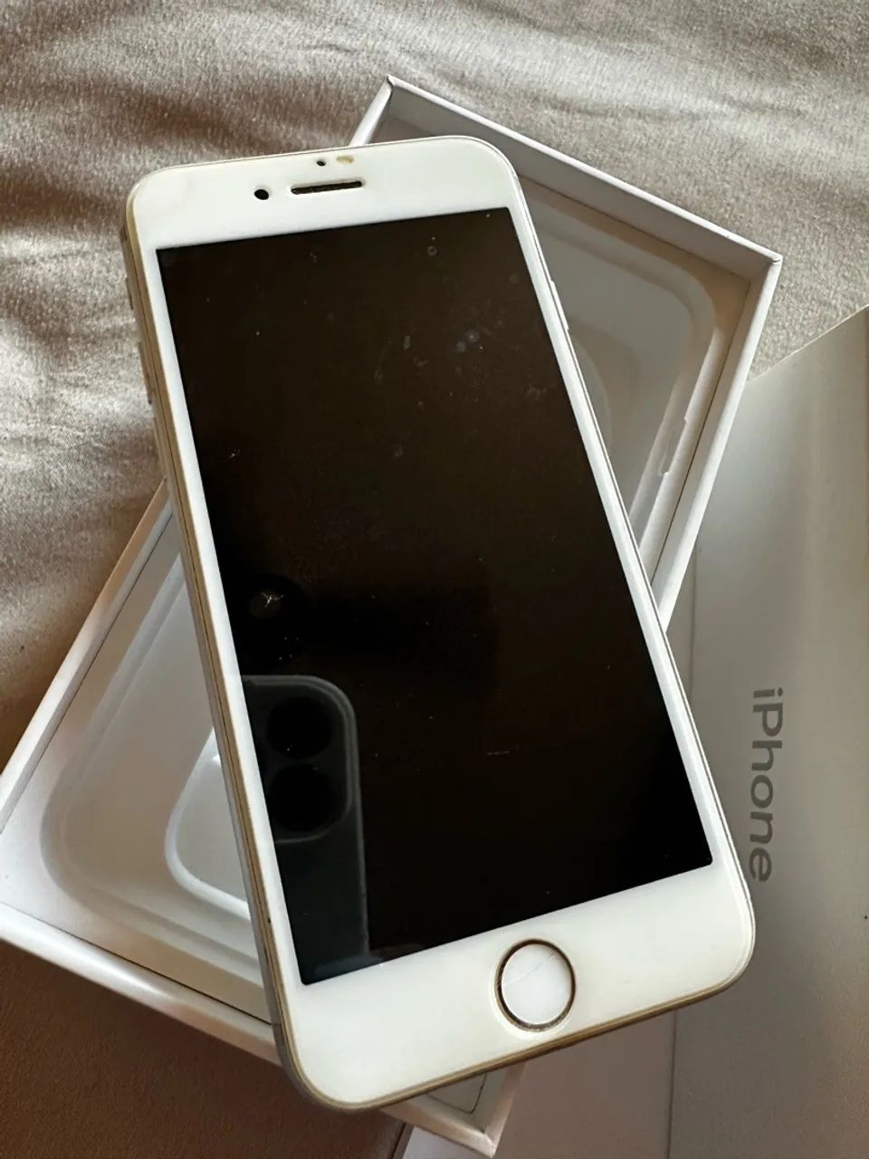 Sucata IPhone 7 prata 32gb - Foto 2