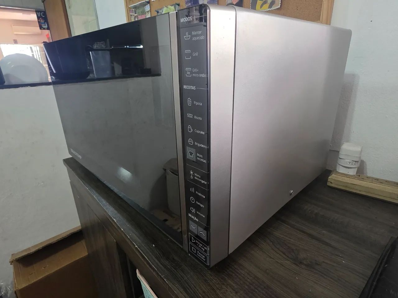 Micro-ondas Brastemp com Grill