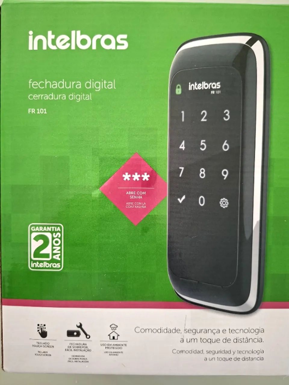 Fechadura Digital Intelbras