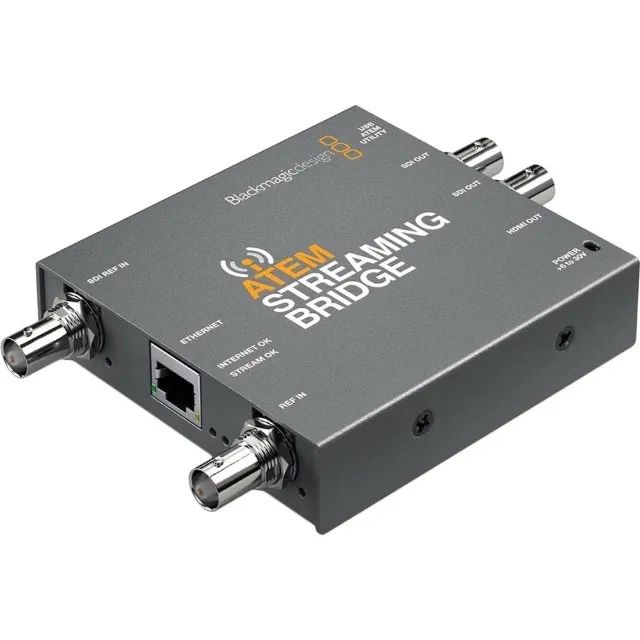 Micro Conversor Blackmagic Atem Streaming Bridge - Lacrado na