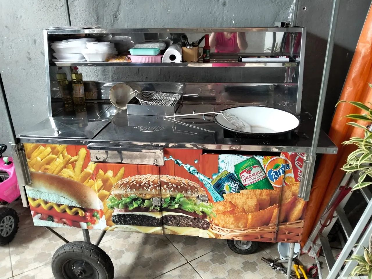 Vende -se carrinho de pastel  - Foto 2