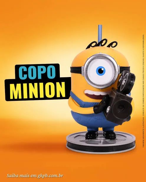 Copo Minions Premium Cinemark