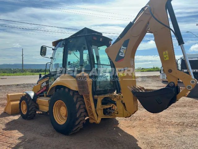 CATERPILLAR 416E 4X4 2013 COM AR CONDICIONADO REVISADA PRONTA PARA TRABALHAR - Foto 4
