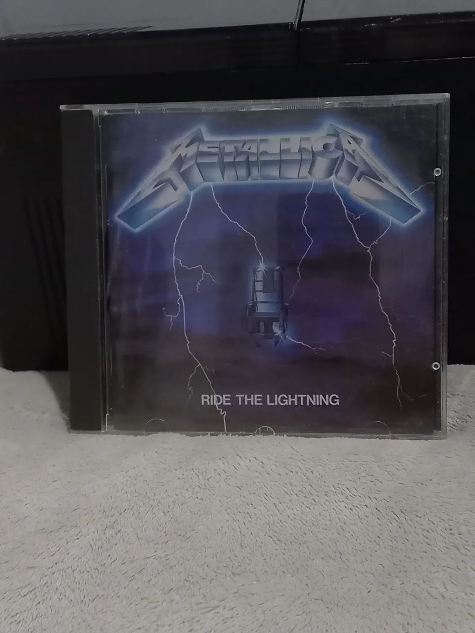 CD Metallica - Ride The Lightning (Prensagem Europeia 1989 - Vertigo)