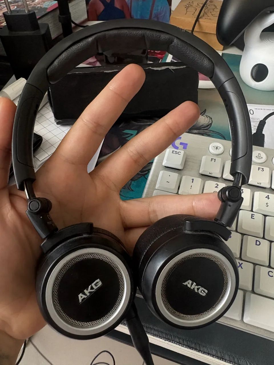 AKG K451 + adaptador wireless - Foto 3