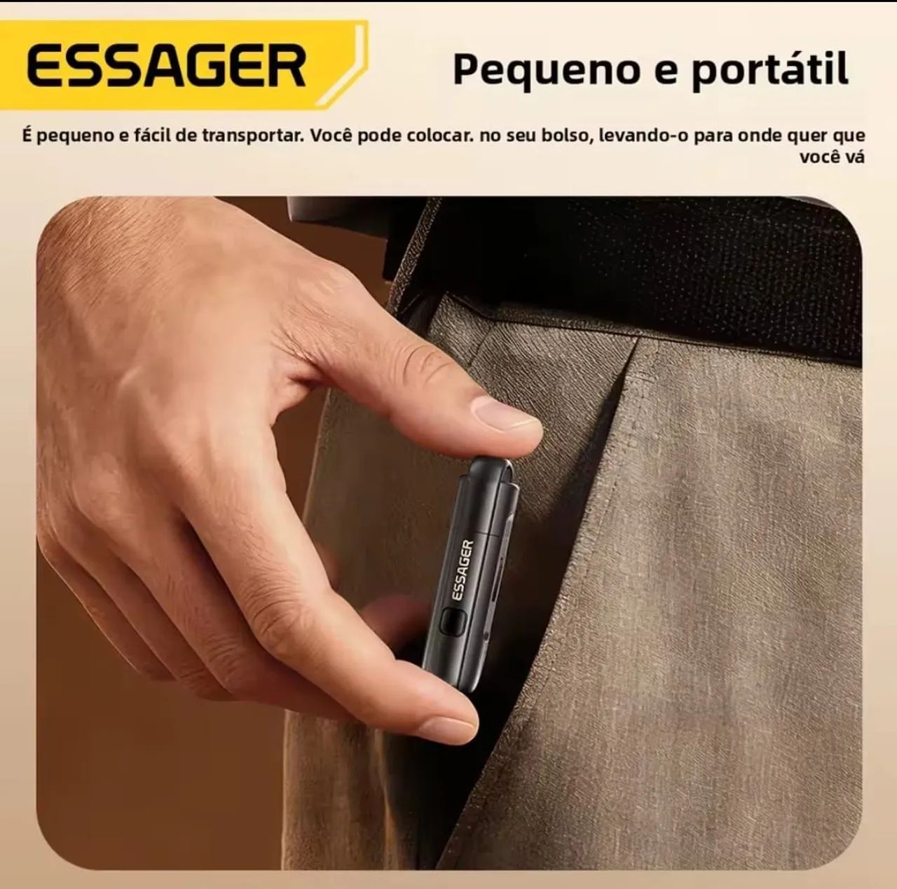Mini Isqueiro Portátil Tipo C  - Foto 5