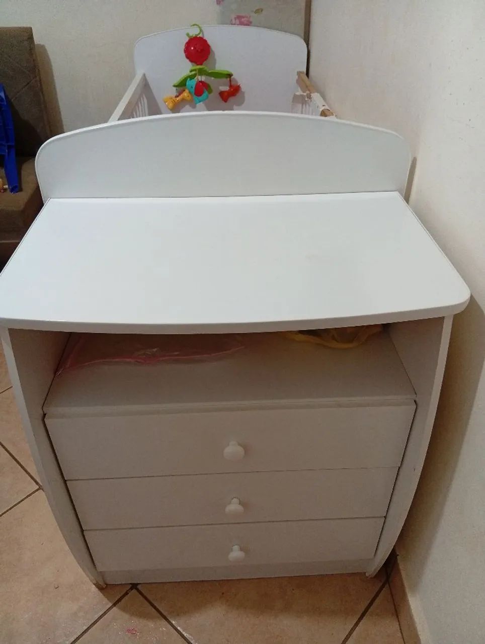 Berço com cômoda embutida  - Foto 4