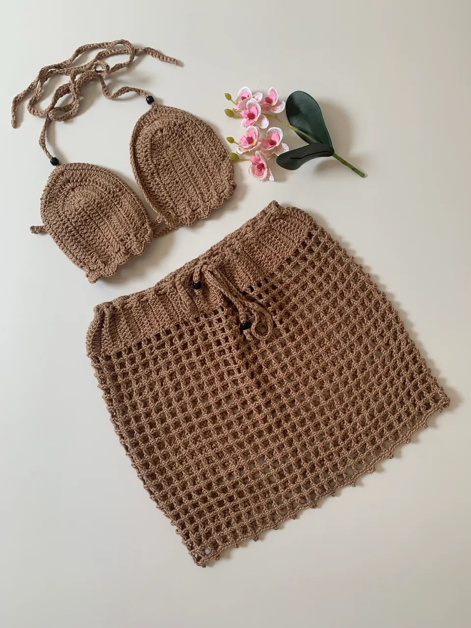 Lindas peças em crochê 