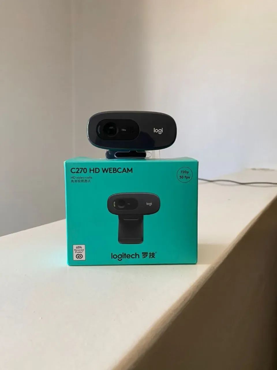 Webcam Logitech C270 HD 720p Original Lacrado - Foto 2