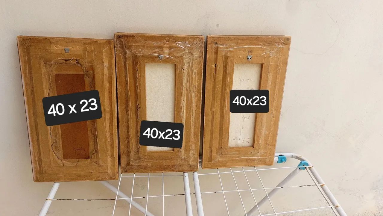 3 quadros óleo  - Foto 2
