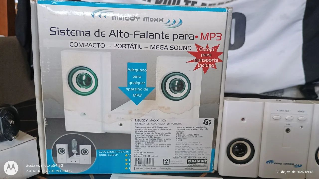 Mini system para MP3 notebook ou computador - Foto 4