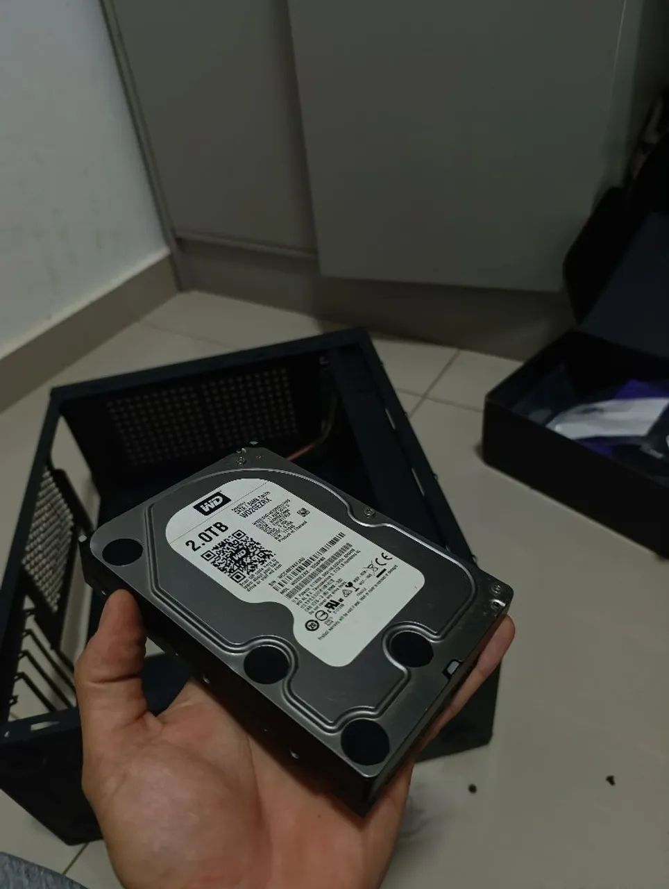 HD de 2tb de armazenamento 