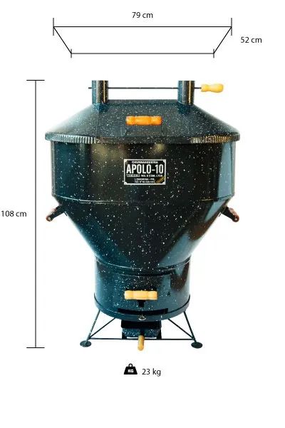 Churrasqueira a Bafo - Apolo 10 - Carvão ou Gás - Casa das Churrasqueiras - Foto 3