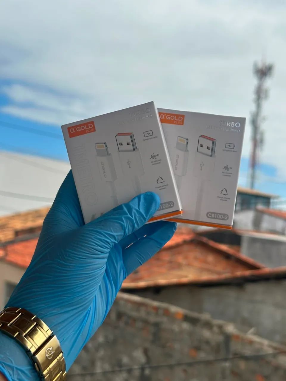 Cabos de Iphone e Tipo C NOVOS