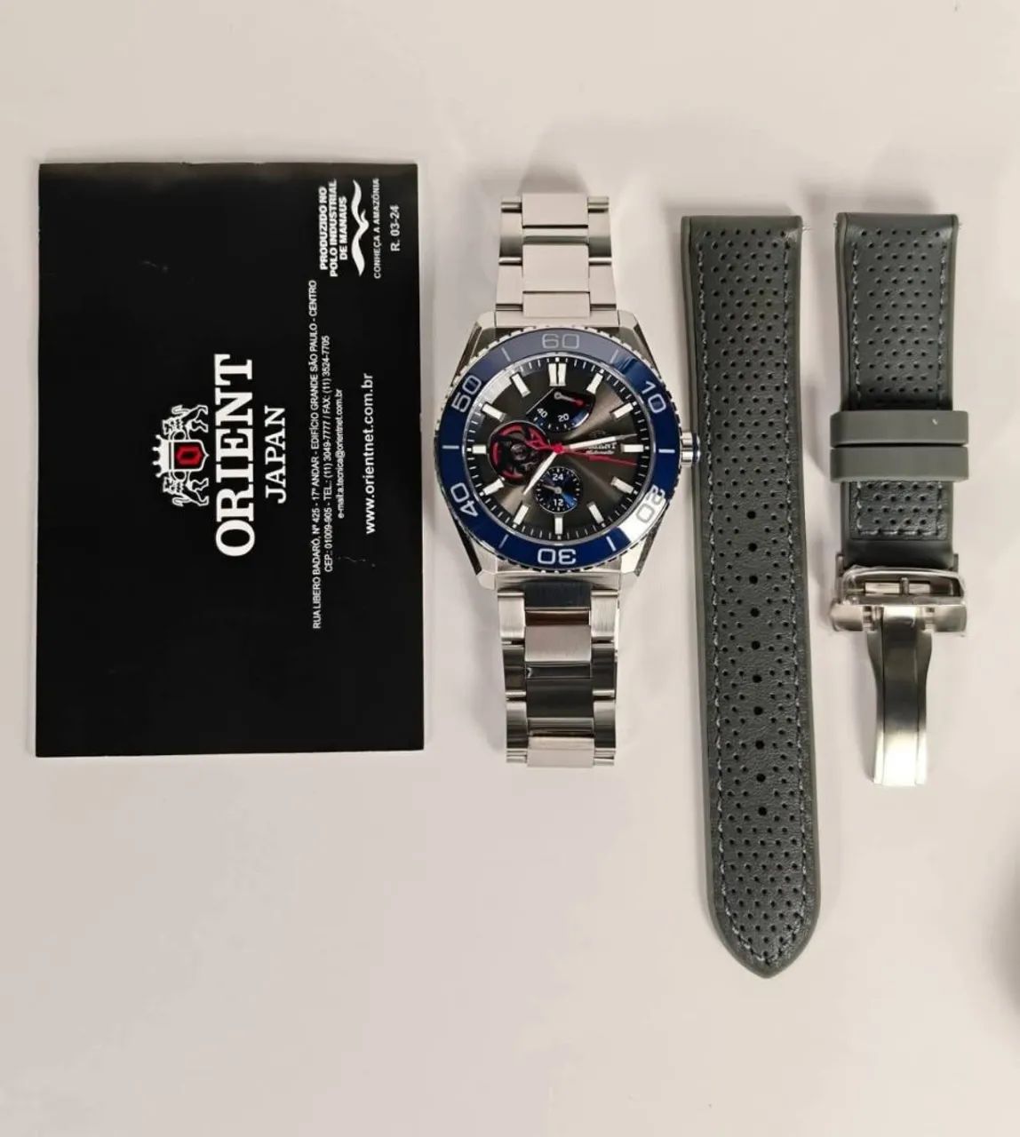 Orient Superior Open Heart Automático YN8SS003 G1SX Perfeito