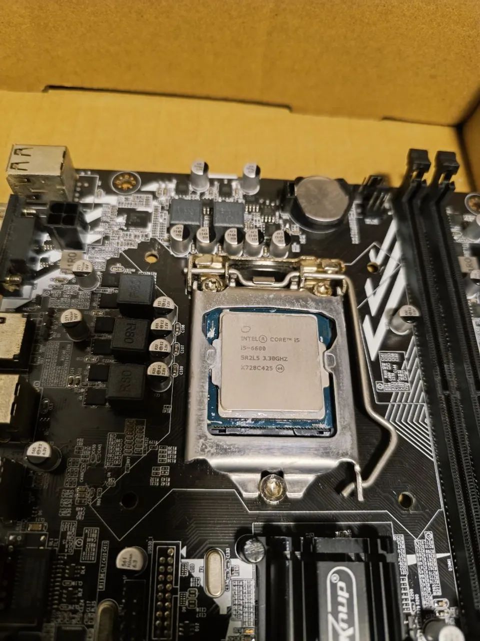 Kit placa mãe e processador Intel I5 6600 - Foto 2