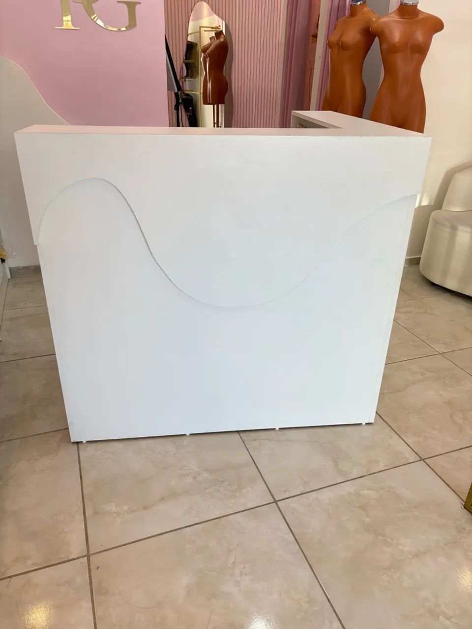 balcão L 1,20 por 1m 