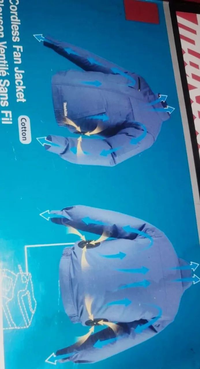 Vende-se jaqueta da Makita ventilada - Foto 4