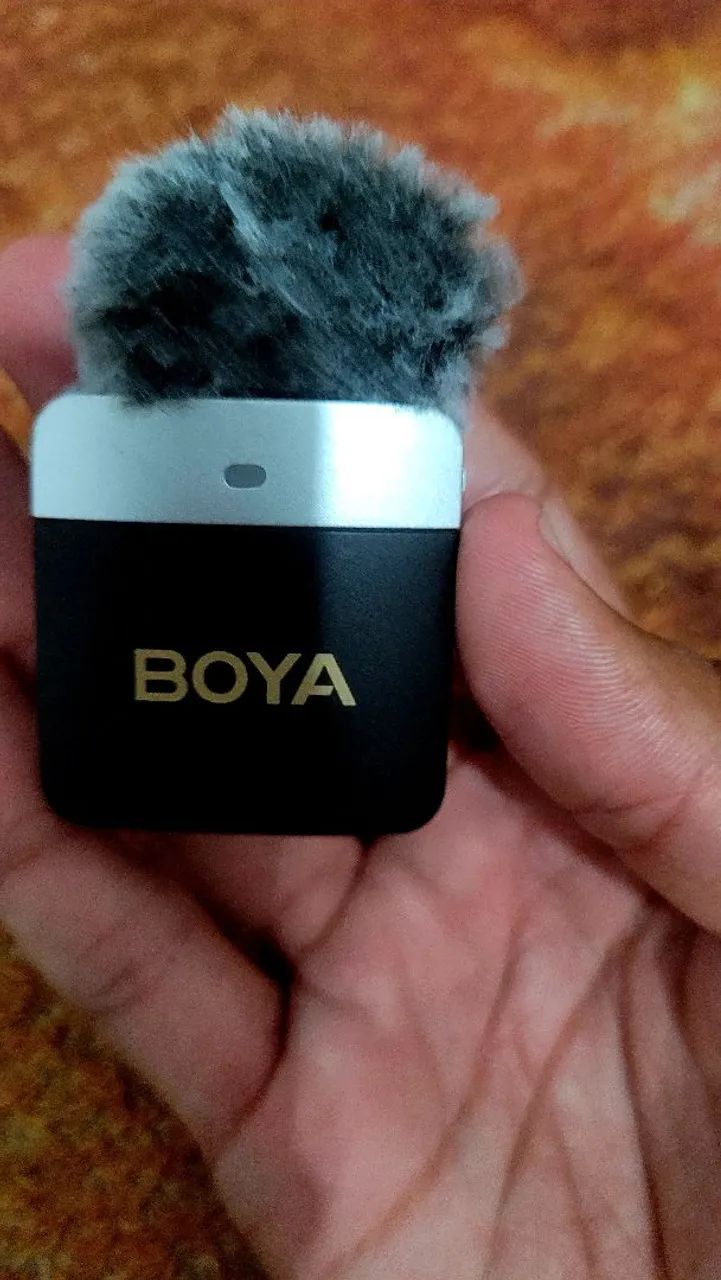 MICROFONE BOYA TIPO C PARA GRAVAR VÍDEOS  - Foto 2
