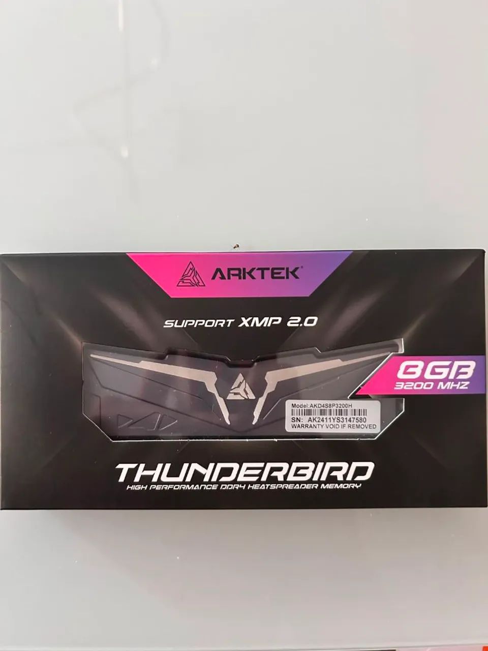 Memória RAM 8GB DDR4