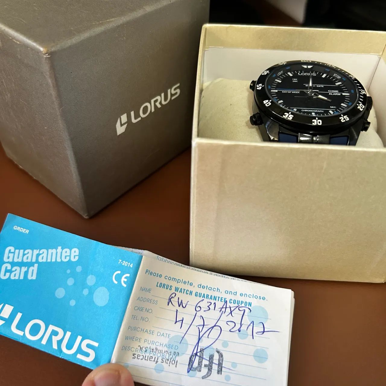 Relógio Lorus by Seiko Analógico Digital RW631AX9 - Foto 4