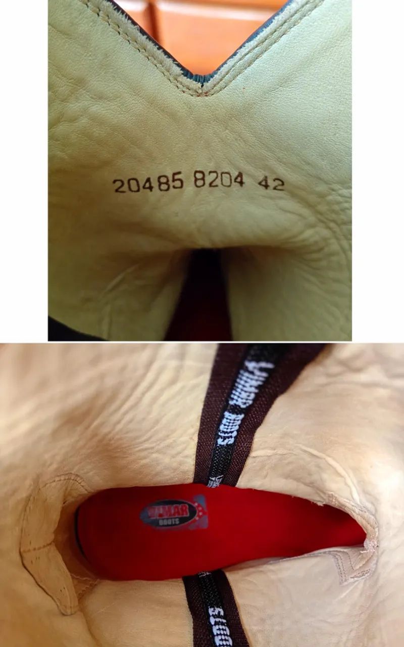 Bota Texana Vimar cabeça de boi 42 - Foto 4