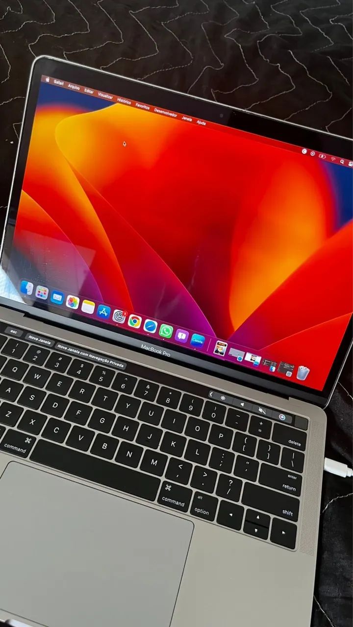 MacBook Pro 2017 com Touch ID 